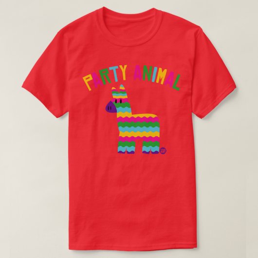 パーティー動物 Tシャツ (デザイン正面)
