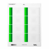 パーティー名タグラベル（緑） ラベル (フルシート)