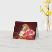 パーティー地 カード (黄色い花)