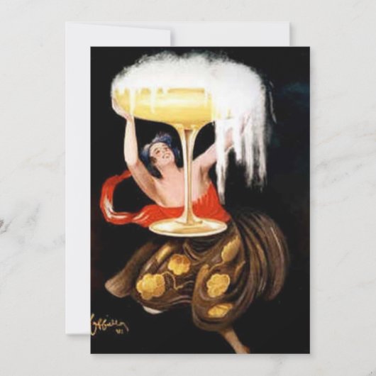 パーティー夜招待状 招待状 (正面)