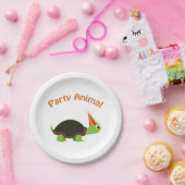 パーティー好きな人のカメ ペーパープレート (パーティー)