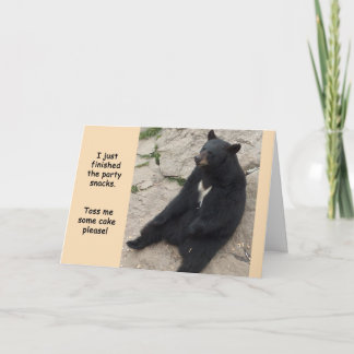 パーティー好きな人のバースデー・カード カード