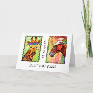 パーティー好きな人の年賀状 シーズンカード