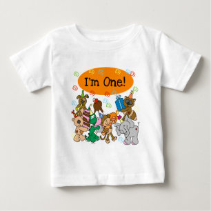 パーティー好きな人の第1誕生日のTシャツおよびギフト ベビーTシャツ