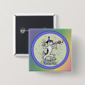 パーティー好きな人 缶バッジ (正面&裏面)