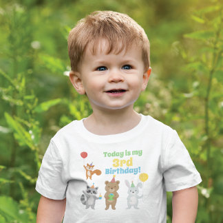 パーティー好きな男の子の誕生日 トドラーTシャツ