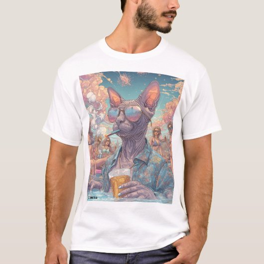 パーティー好き Tシャツ (正面)