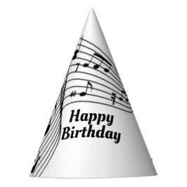 パーティー帽子に関するミュージックノート パーティーハット
