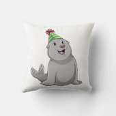 パーティー帽子パーティー クッション (裏面)