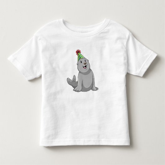 パーティー帽子パーティー トドラーTシャツ (正面)