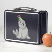 パーティー帽子パーティー メタルランチボックス (インサイチュ)