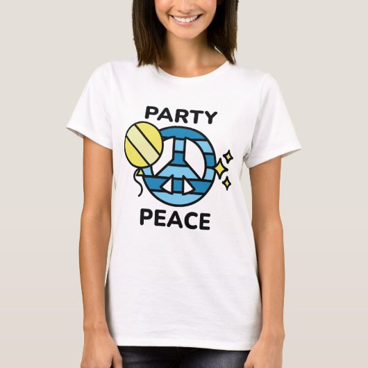パーティー平和 Tシャツ (正面)
