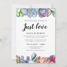 パーティー後ずっと幸せに多肉果 招待状