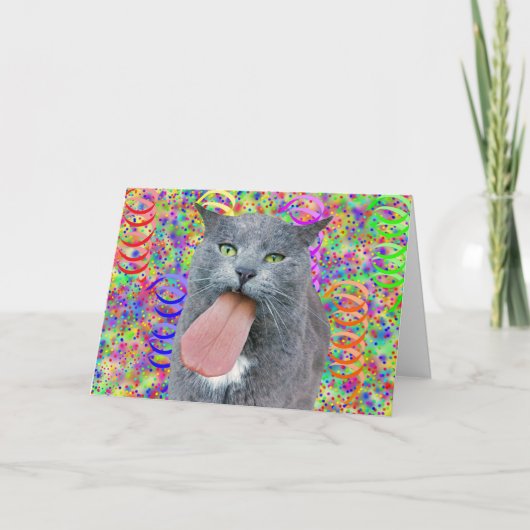 パーティー得が舌を？カード カード (正面)