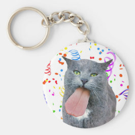 パーティー得が舌を？ キーホルダー