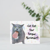 パーティー得が舌を？ ポストカード (スタンド正面)