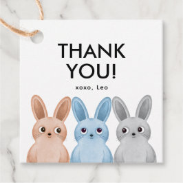 パーティー感謝していは3つの小さな束でラベル フェイバータグ