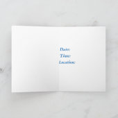 パーティー招待されましたカードパーソナライズされた 招待状 (内部)