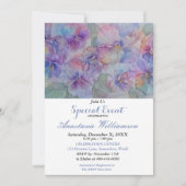 パーティー招待状のお知らせ 招待状 (正面)