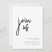 パーティー招待状 すべての行事に 招待状 (正面)