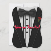 パーティー招待状（その他各種イベント） 招待状 (裏面)