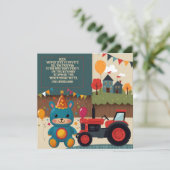 パーティー招待状 シーズンカード (スタンド正面)