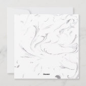 パーティー招待状 シーズンカード (裏面)