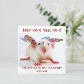 パーティー招待状 招待状 (スタンド正面)