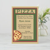 パーティー招待状 招待状 (スタンド正面)