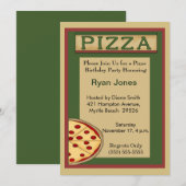 パーティー招待状 招待状 (正面/裏面)