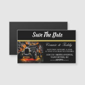 パーティー改造結婚式の日付の保存 (正面/裏面)