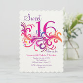 パーティー旋回招待状 招待状 (スタンド正面)