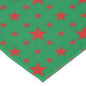 パーティー星赤オングリーン テーブルクロス (アングル)