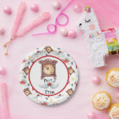 パーティー時計 ペーパープレート (パーティー)