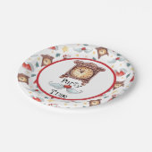 パーティー時計 ペーパープレート (アングル)