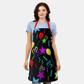 パーティー時間お祝い! エプロン (着用した状態)