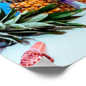 パーティー時間パイナップルとパーティーは小さいのを好む ポスター (角)