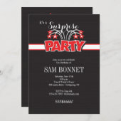 パーティー時間招待状 招待状 (正面/裏面)