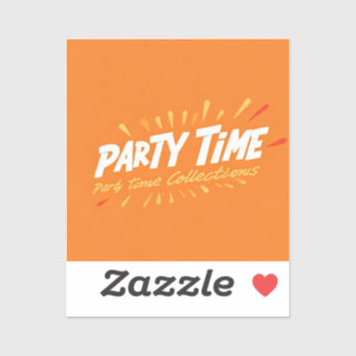 パーティー時間設計 シール