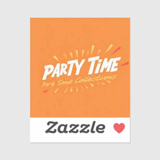 パーティー時間設計 シール (シート)