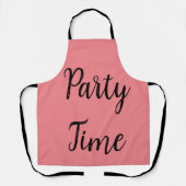 パーティー時間 エプロン (正面)