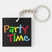 パーティー時間 キーホルダー (裏面)
