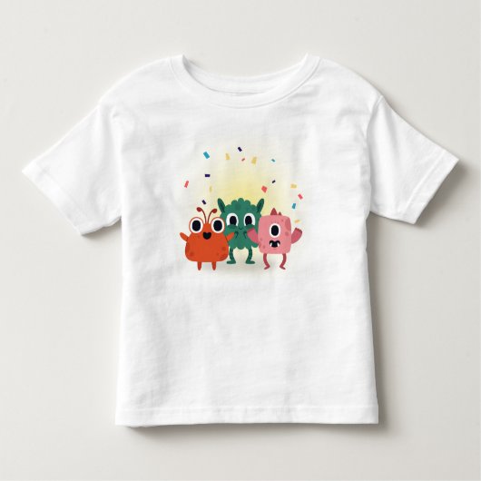 パーティー時間 トドラーTシャツ (正面)