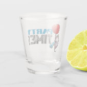 パーティー時間!パーティーのおもしろい浮動オポッサム ショットグラス (裏面)