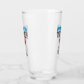 パーティー時間!パーティーのおもしろい浮動オポッサム タンブラーグラス (左)