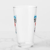 パーティー時間！パーティーのおもしろい浮動オポッサム タンブラーグラス (右)