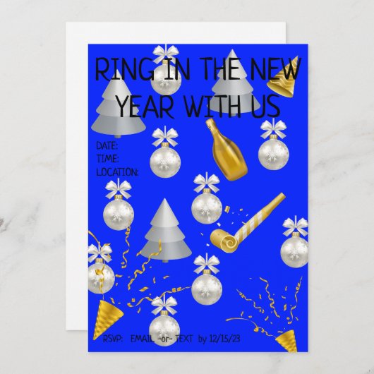 パーティー時間!(ブランク) シーズンカード (正面/裏面)