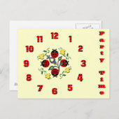 パーティー時間 ポストカード (正面/裏面)