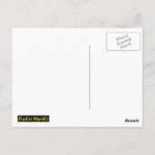 「パーティー時間」ラバーダック葉書 ポストカード (裏面)