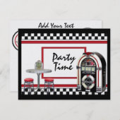 パーティー時間（SRF別） 招待状 (正面/裏面)